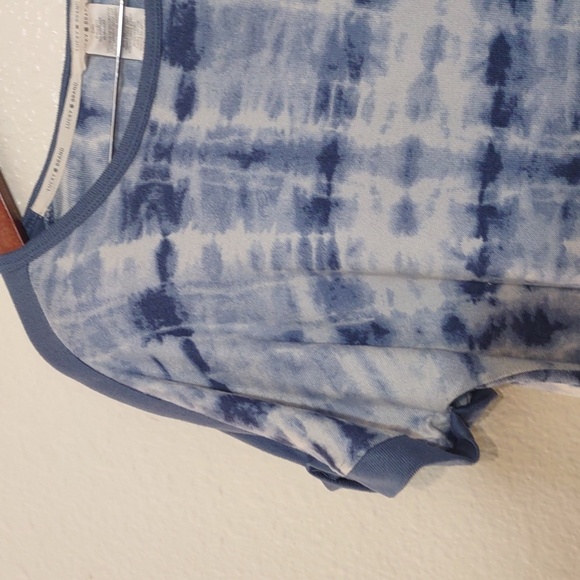 SLIGHTLY USED LUCK BRAND TYE DYE BLUE SHIRT SIZE XL - Picture 3 of 12